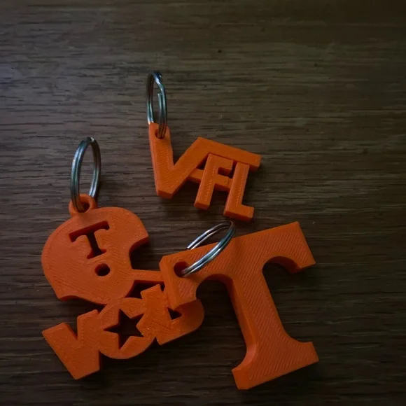 Orange Key Rings 🍊🧡🤍 - Picture 2 of 4